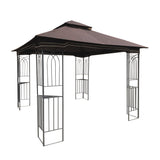 Gazebo tent with double roof & mosquito net