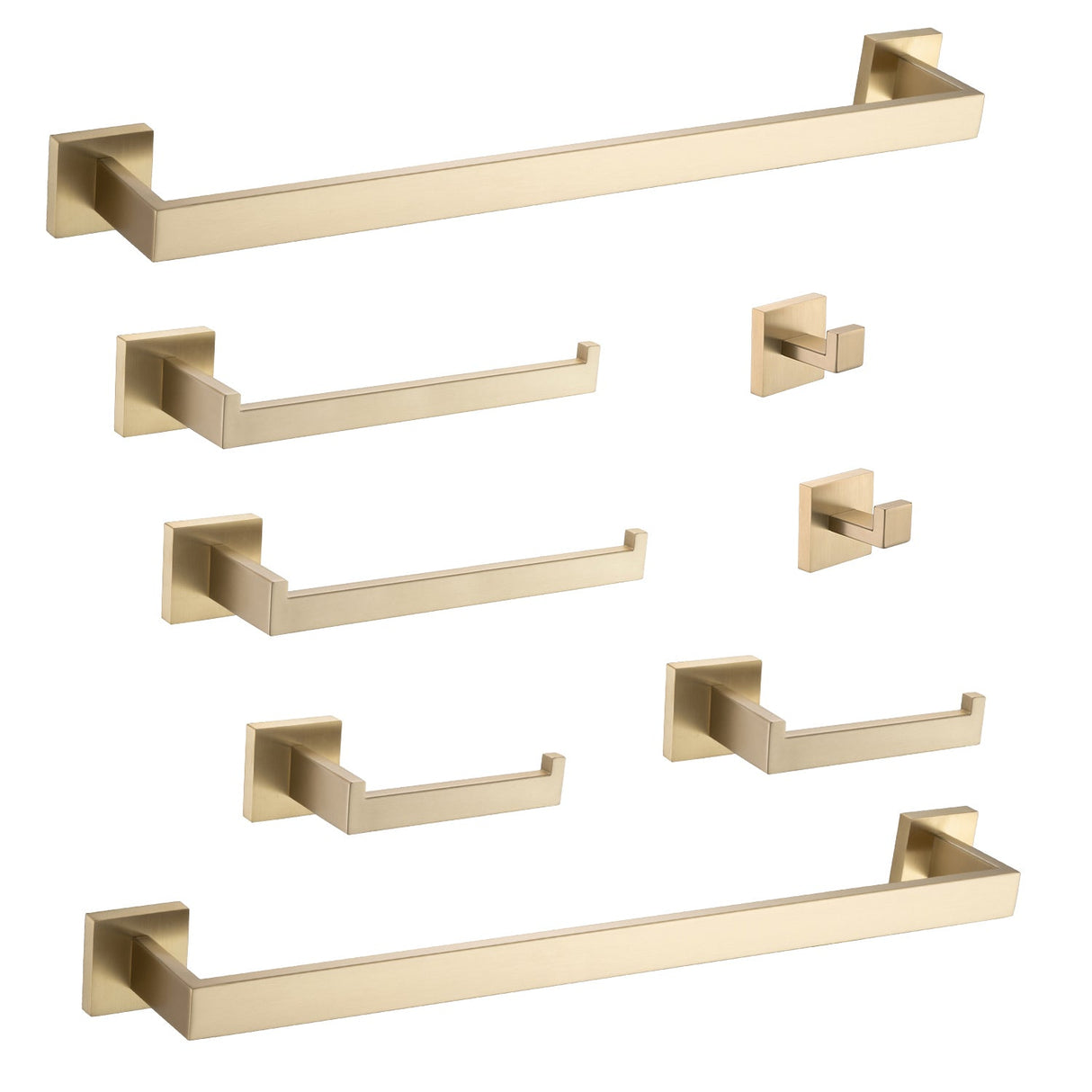 8-Piece Bathroom Hardware Set