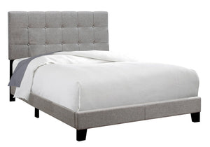 Transitional Upholstered Bed Frame