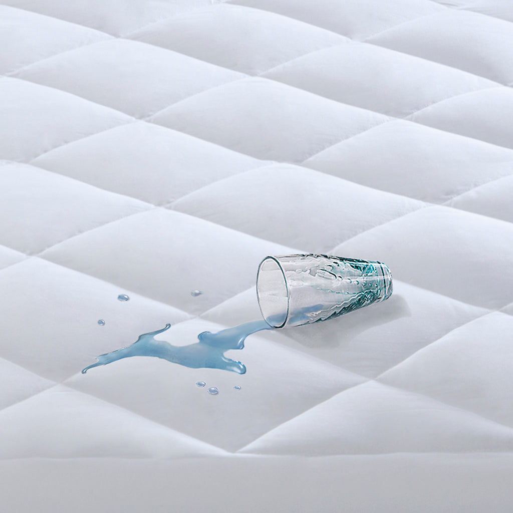 Deep pocket waterproof mattress pad- twin xl