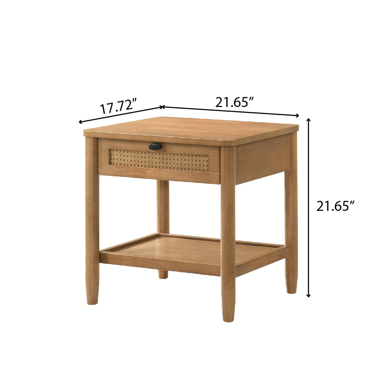 Vichy 6-Piece Rubberwood Bedroom Set