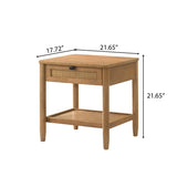 Vichy 6-Piece Rubberwood Bedroom Set