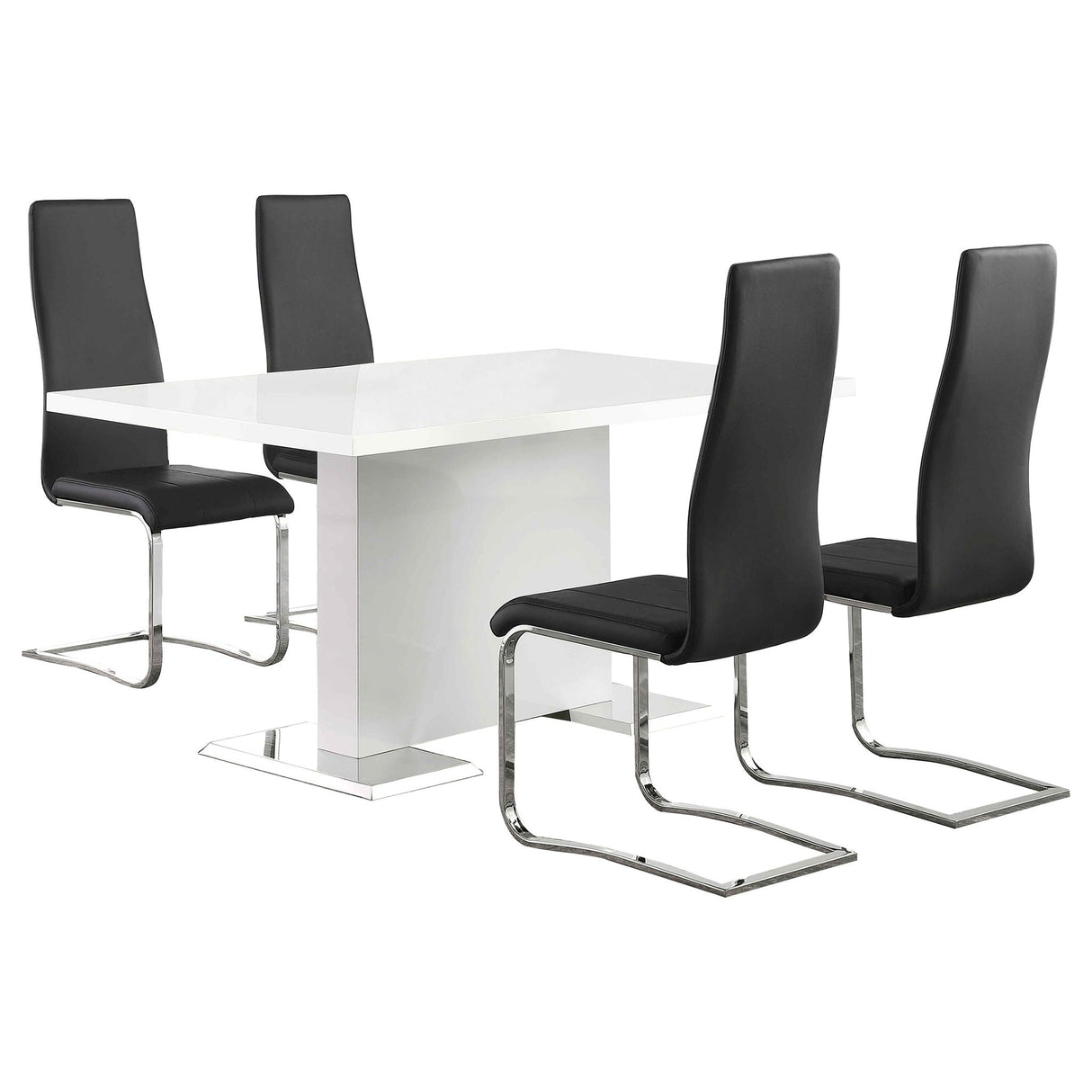 Wenzl - 5 Piece Dining Table Set