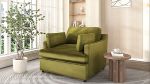 Oversized Accent Chair Comfortable Armrest Cushions