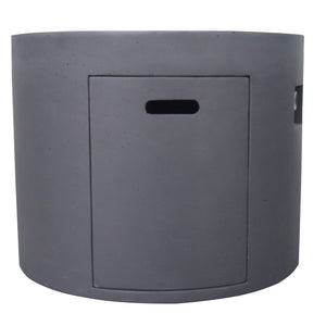 Round Iron Fire Pit With 40, 000 Btu