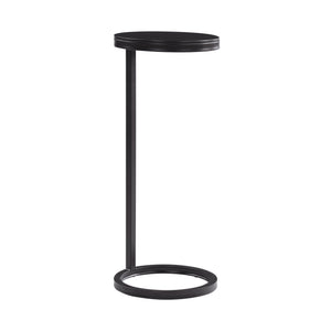 Yancey - Round Accent Table - Antique Bronze