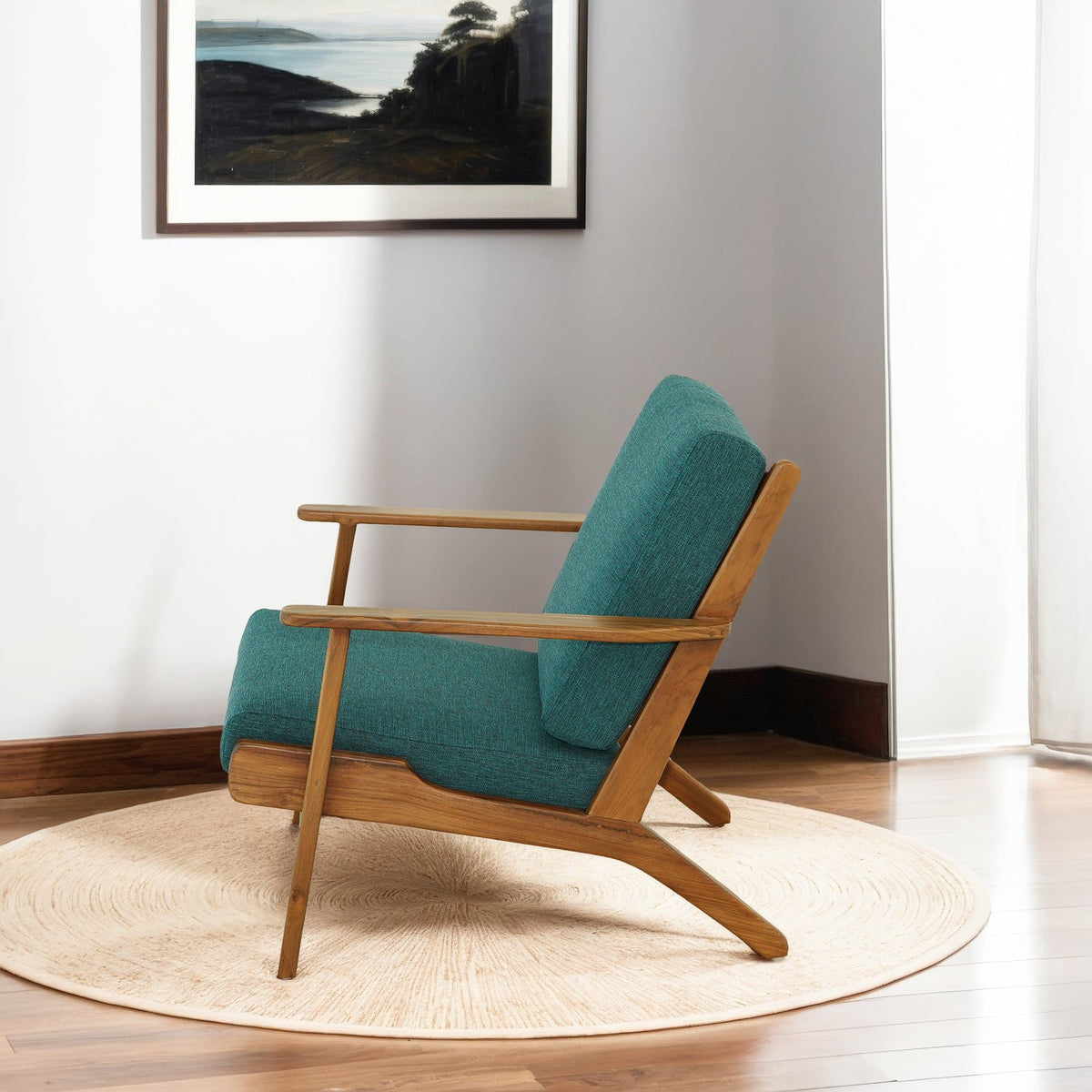 Connor - Modern Genuine Lounge Chair