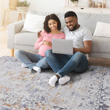 NAAR PAYAS Traditional Non-Shedding and Stain Resistant Area Rug