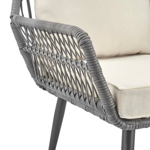 Cannes - 3 Piece Outdoor Patio Conversation Set