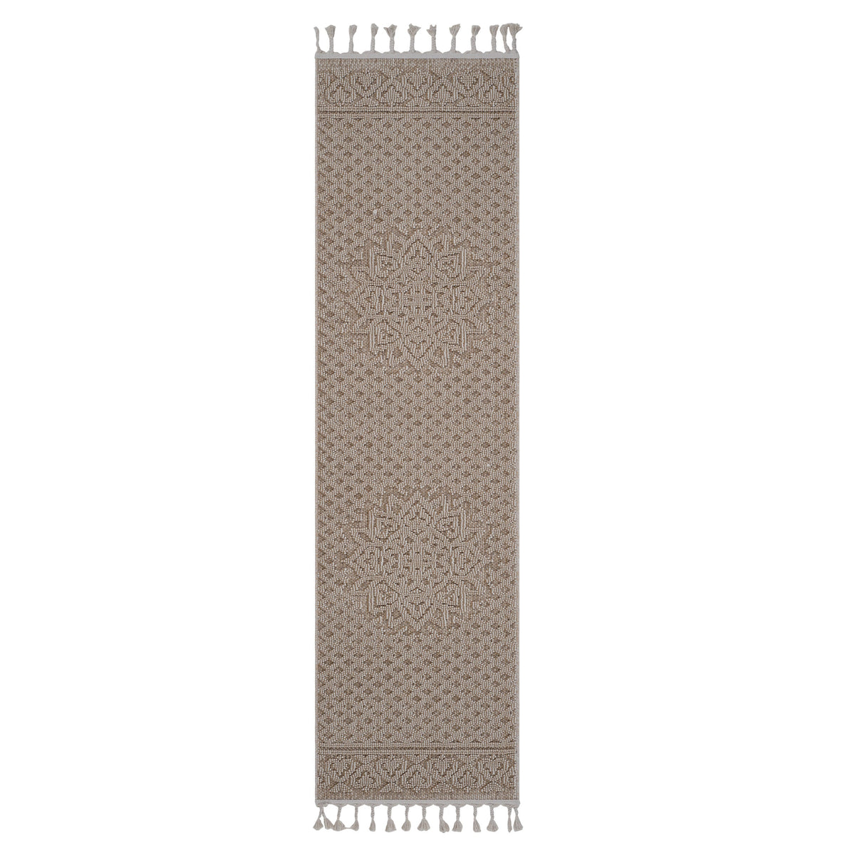 Naar guros collection medallion indoor/outdoor area rug