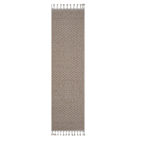 Naar guros collection medallion indoor/outdoor area rug