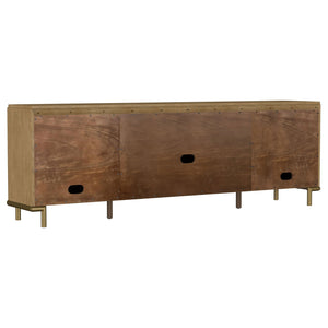 Benson - 2 Door TV Stand With Dual Drawers