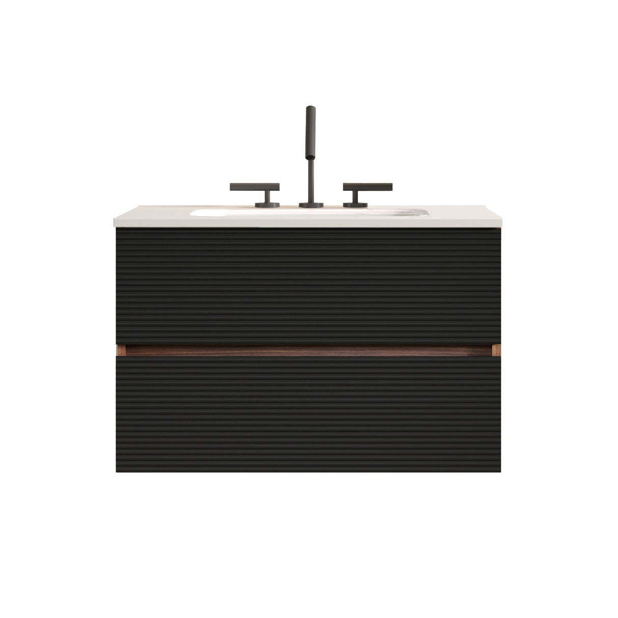 Gloria 30" Wall Mounted Soft Bathroom Vanity