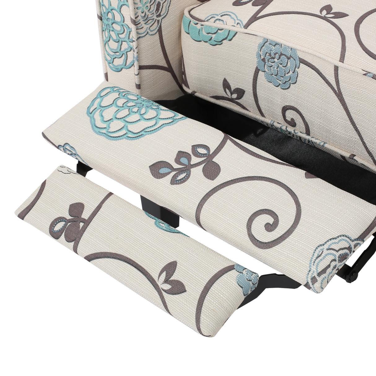 Abernathy Floral Push-Back Recliner of Refined Comfort