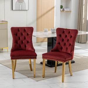 Nikki - Modern, High-End Tufted Dining Chair (Set of 2)