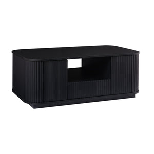 Modern Luxury Oval Coffee Table with Drawers and Storage Compartment