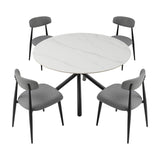 Modern Dining Chairs Set of 2 Grey