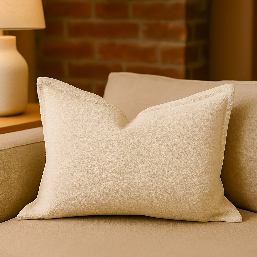 Homey Cozy Soft Pillow in Ivory