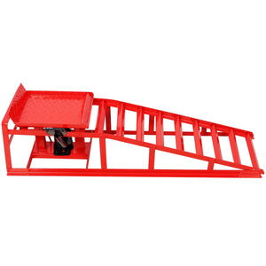 Auto Car Truck Service Ramps with Pedal - 5 Ton Hydraulic Lift