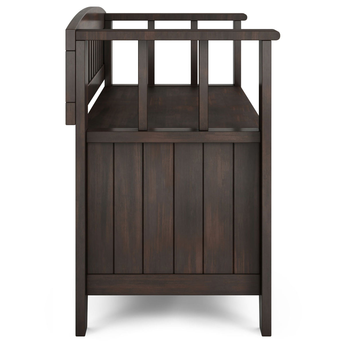 Acadian - Entryway Storage Bench, Handcrafted