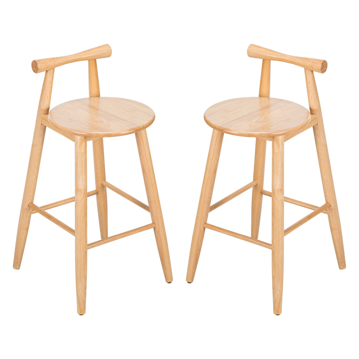 Grove - Indoor Barstool (Set of 2) - Natural