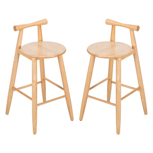 Grove - Indoor Barstool (Set of 2) - Natural