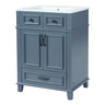 Bathroom Vanity With Sink, Storage Cabinet