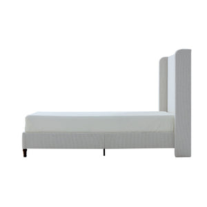 Harper Tall Headboard Upholstered Bed with Elegant Simplicity