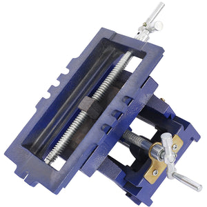 Industrial Quality Cross Slide Vise, Drill Press Metal Milling 2 Way X - Y