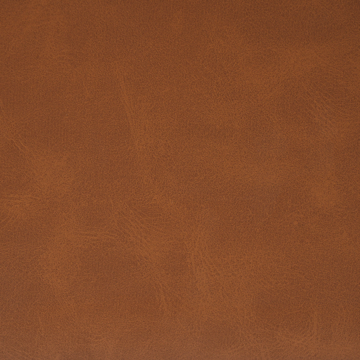 Upholstered PU Leather Ottoman, Solid Wooden Legs