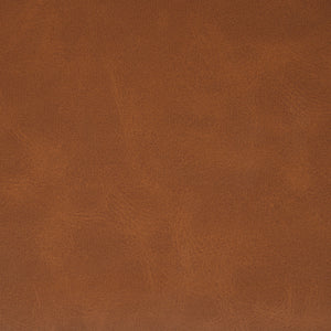 Upholstered PU Leather Ottoman, Solid Wooden Legs