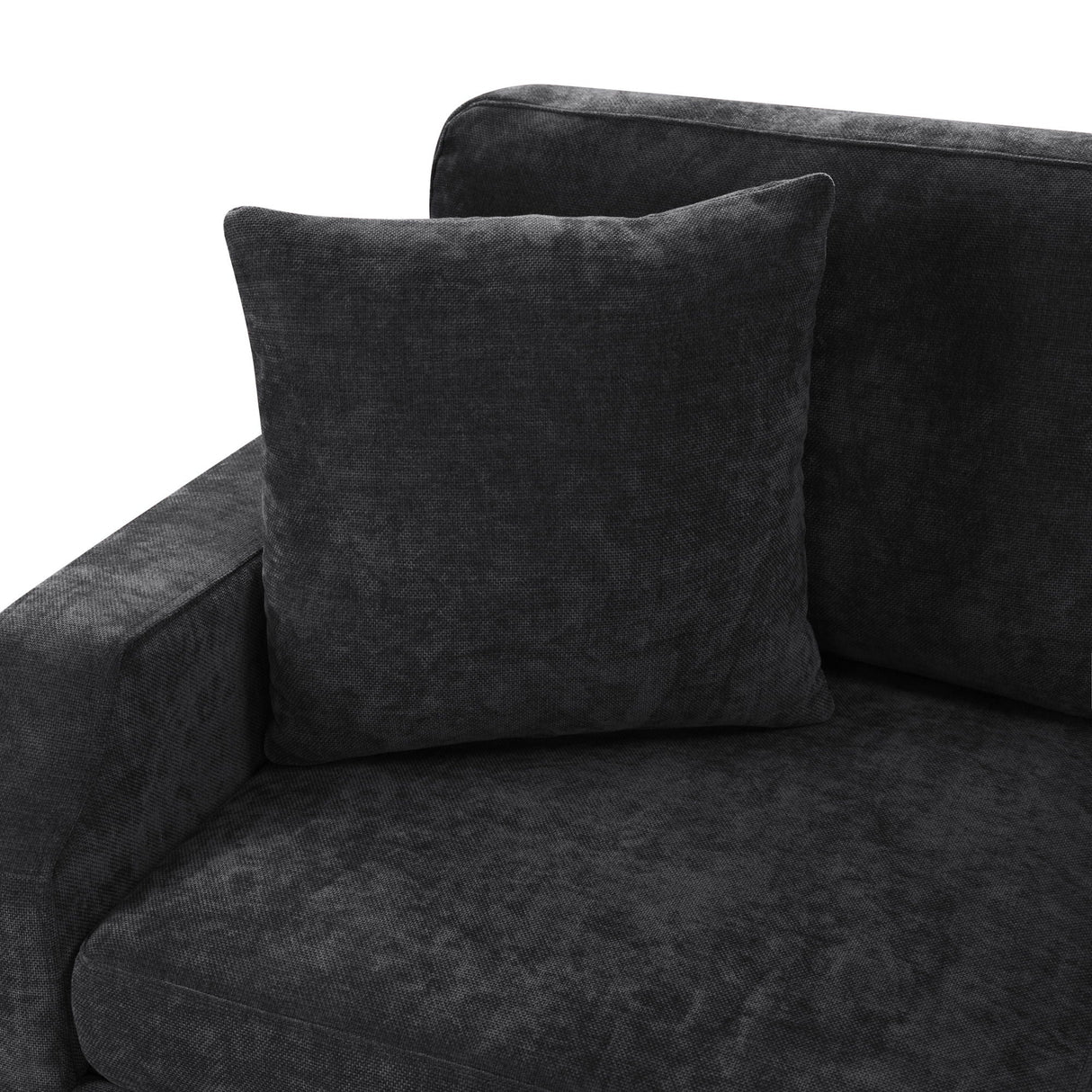 Modern L Shaped Sectional Sofa Bed With Hidden Storage Upholstery