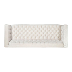 Contemporary 3 Seater Sofa With Button Tufting
