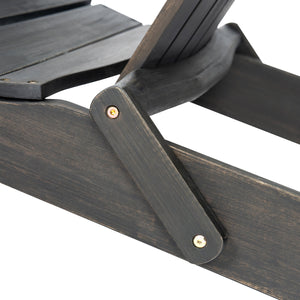 Malibu Adirondack Chair with Foldable Design - Acacia Wood