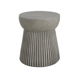 Outdoor Lightweight Concrete Side Table