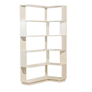 L-Shaped Corner Bookshelf