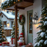 Large Outdoor Wall Lights for House16.5inch Exterior Lighting Fixtures Wall Mount Outdoor Porch Lights Waterproof Black