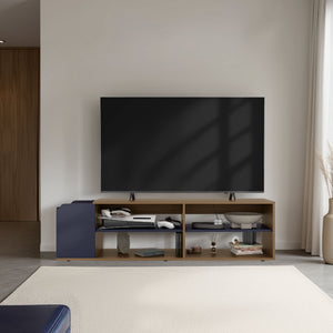 Solene TV Stand with Open Shelves