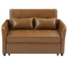Convertible Sleeper Sofa Bed With 3 USB Ports
