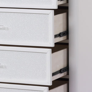 Opium - 5 Drawer Chest - White
