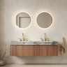 MURI 60" Bathroom Vanity & Sink, Floating Plywood Storage Cabinet