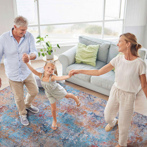 Maval - 8' X 10' Area Rug Washable - Multi