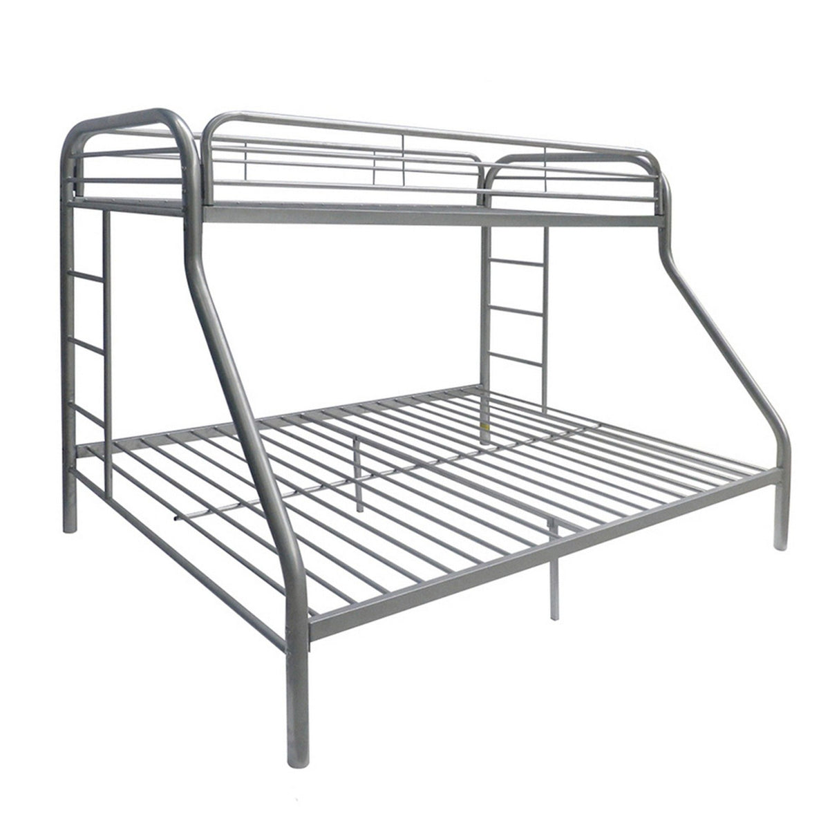 Tritan - Twin / Full Bunk Bed - Silver