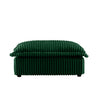 Luxurious Chenille Ottoman