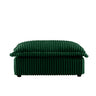 Luxurious Chenille Ottoman