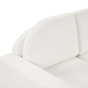Modern 3 Seater Sofa With Curved Backrest