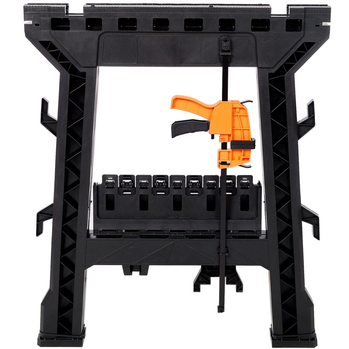 Folding Clamping Sawhorse Set of 2