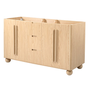 58.3" Bathroom Vanity Cabinet Only with Soft-Close Drawers