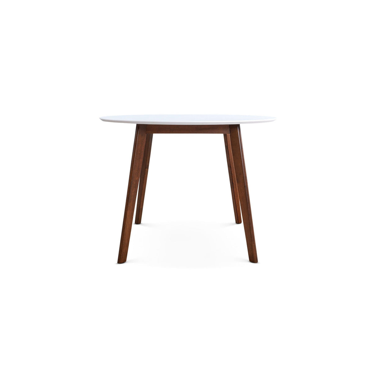 Dining Table - Brown / White