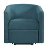 Power Lift Recliner Barrel Shape Reclining Chair With Footrest And Side Pocket